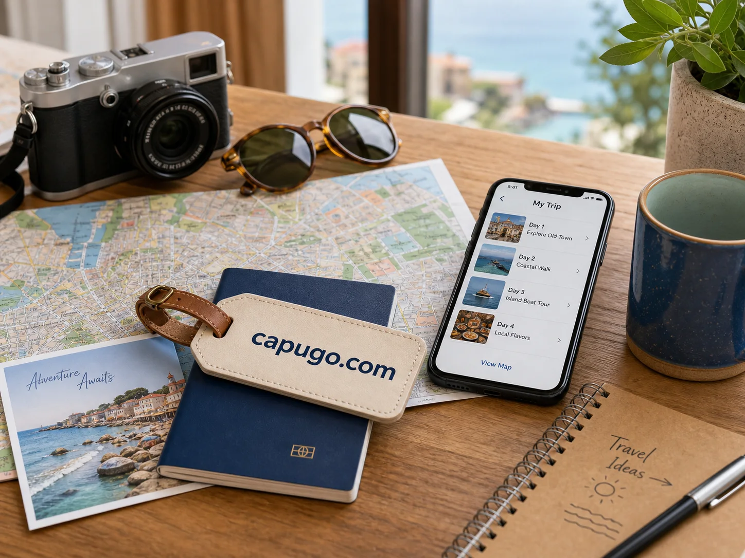 Generated brand materials for capugo.com