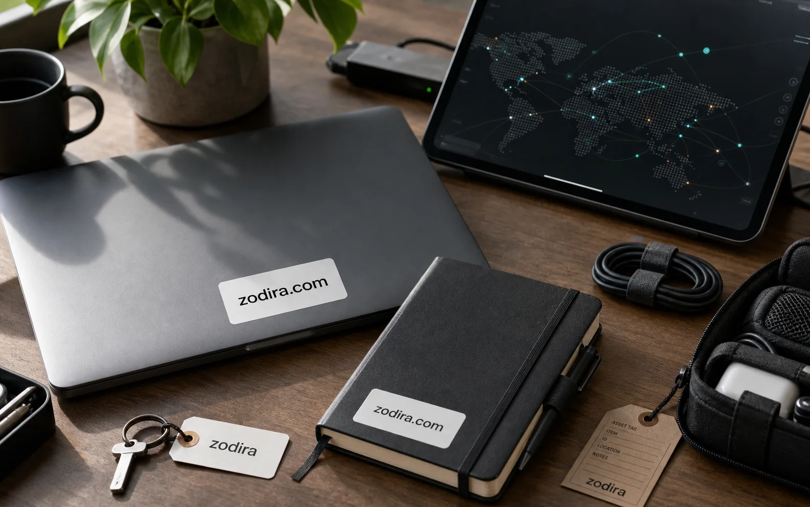 Generated brand materials for zodira.com